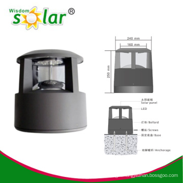 Outdoor LED pillar light for fence post, solar fence lighting, garden lights (JR-CP46)